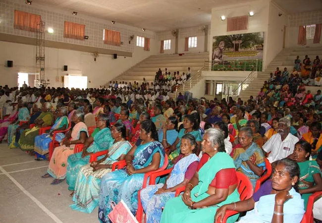 DINDIGUL GANDHIGRAMAM DEEMED UNIVERSITY COLLECTOR SPEECH RAIN WATER HARVESTING